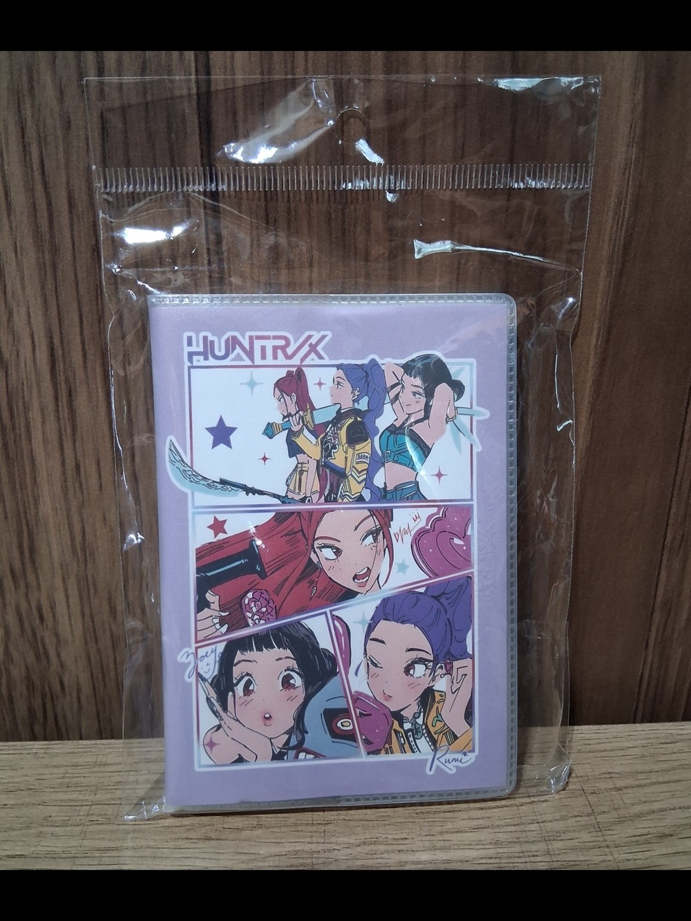 HUNTR/X Pink Anime Graphic Purple MEMO PAD